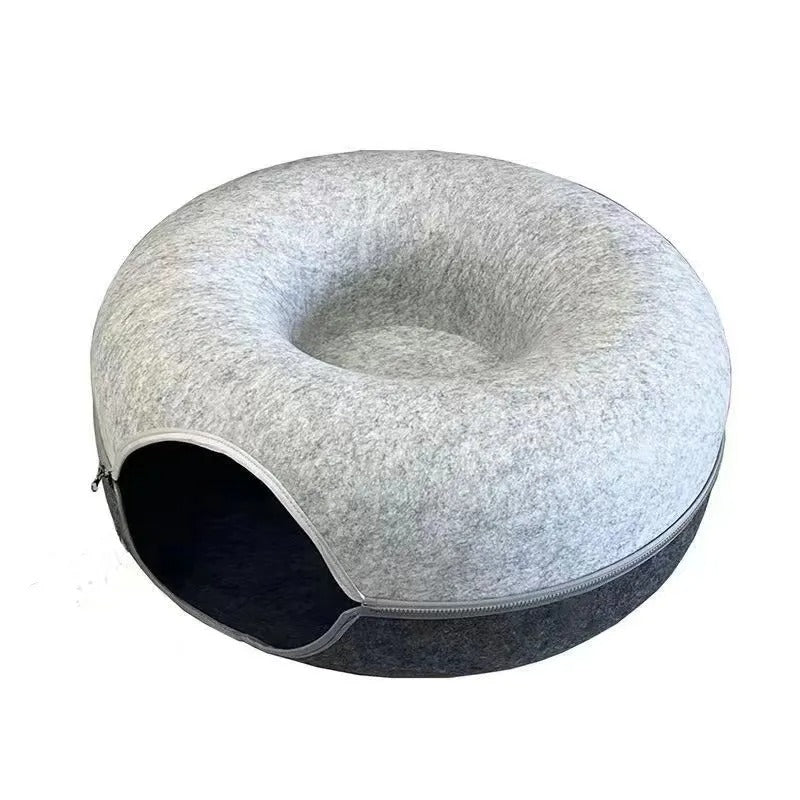 Cat Donut Tunnel Bed